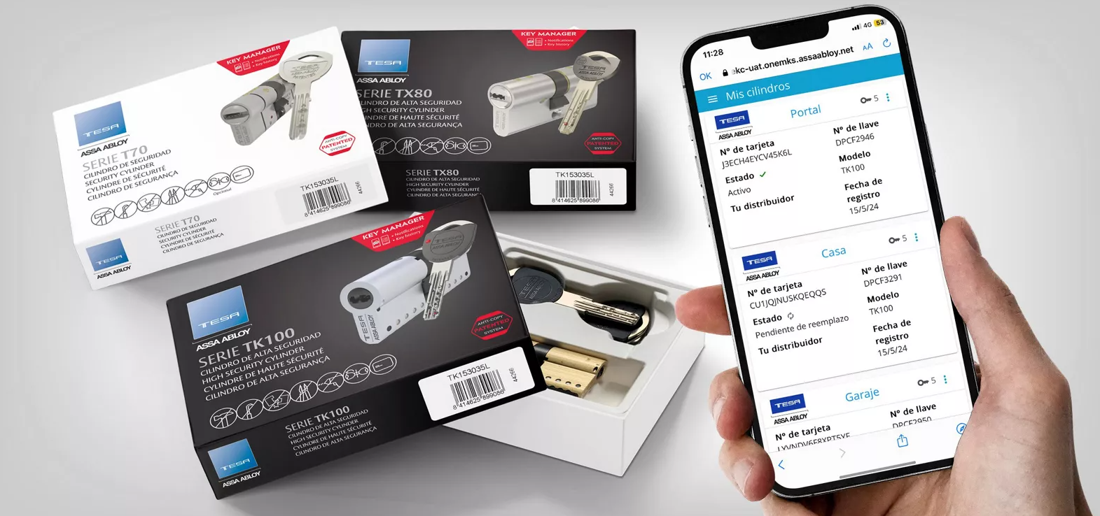 TESA ASSA ABLOY launches Key Manager, an app for the registration and control of key copies